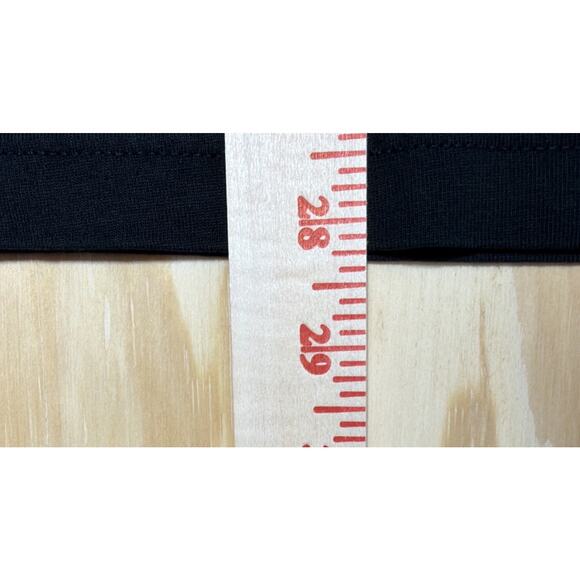 Banana Republic Men's XL Black Basic Vee V Neck Short Sleeve T Shirt Minimalist - Picture 4 of 5